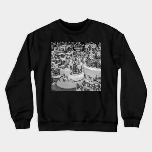 Traditional Christmas merchandise for sale at the Aachen Christmas market Crewneck Sweatshirt